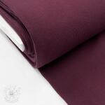  Körkötött passzé RIB aubergine ORGANIC