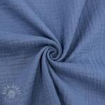  Dupla géz/muszlin midnight blue ORGANIC