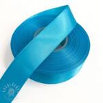  Kétoldalas szatén szalag 25 mm aqua