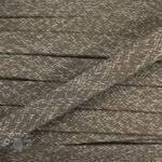  Pamut zsinór lapos 15 mm melange sand