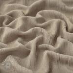  Viszkóz lenvászonnal CRINCLE sand