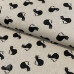  Dekorációs anyag Linenlook Cat cartoon funny