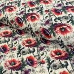  Viszkóz lenvászonnal Liana design C digital print