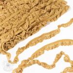  Pamut elasztikus csipke old yellow