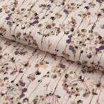  Viszkóz lenvászonnal Agapanthus design C digital print