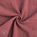  Dupla géz/muszlin mauve