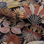  Dekorációs anyag jacquard Mayorque noir