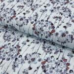  Viszkóz lenvászonnal Agapanthus design B digital print