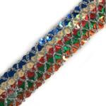  Szalag Sequin MULTI cobalt