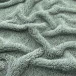  Műszőrme LUREX SILVER old green
