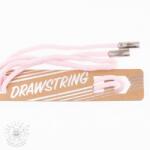  Kapucni zsinór fém végekkel 115 cm HEAD2 light pink