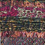  Viszkóz Dimulti red digital print