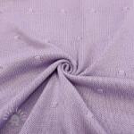  Pulóver anyag BIG KNIT DOT violet