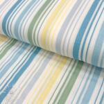  Dupla géz/muszlin Beach Stripe blue