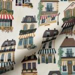  Dekorációs anyag premium Shop Boutique City digital print