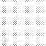  Pamutvászon Petit dots white/navy