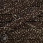  Pamut zsinór lapos 15 mm melange choco