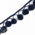  Pom-pom szalag MEGA dark blue