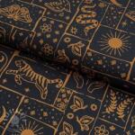  Pamutvászon Boho black