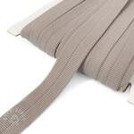  Szegőgumi matt 20 mm RIB taupe