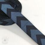  Szalag Chevron dark jeans