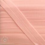  Szegőgumi matt 20 mm halvány barack rózsaszín