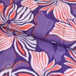  Viszkóz ECOVERO Florals lavender digital print