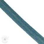  Szegőgumi glitter 20 mm petrol