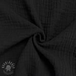  Dupla géz/muszlin black