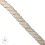  Tekert pamut zsinór 2, 5 cm cream
