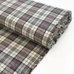  Tartan check ecru/grey/orange