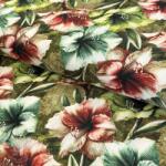  Viszkóz lenvászonnal Azalea design C digital print