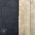  Kordbársony Cofur fleece black