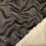  Kabát anyag Vintage Glammy Teddy Lammy grey