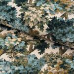  Dekorációs anyag jacquard Aubusson emeraude