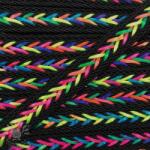  Kötött zsinór NEON black