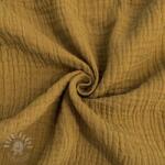  Dupla géz/muszlin ochre