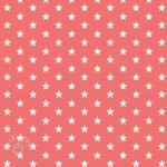  Pamutvászon Petit stars coral