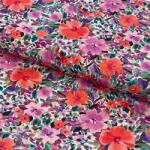  Pamutvászon Expession flowers digital print