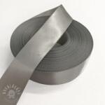  Kétoldalas szatén szalag 25 mm middle grey