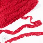  Pamut elasztikus csipke red