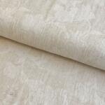  Pamutvászon lenvászonnal JACQUARD Flowers natural