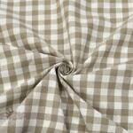  Pamutvászon Check sand