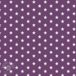  Pamutvászon Petit stars purple