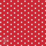  Pamutvászon Petit stars red