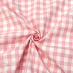  Pamutvászon Check rosa
