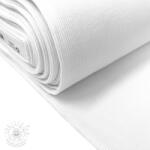  Körkötött passzé RIB fehér ORGANIC