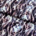  Viszkóz ECOVERO Animal skin jeans digital print