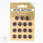  Patentozó szett METAL 12 mm anthracite