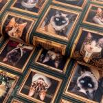  Dekorációs anyag Cats Golden Age digital print